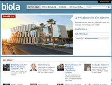 Tablet Screenshot of magazine.biola.edu