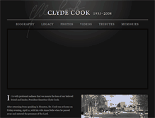 Tablet Screenshot of clydecook.biola.edu