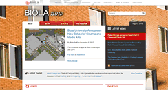 Desktop Screenshot of now.biola.edu